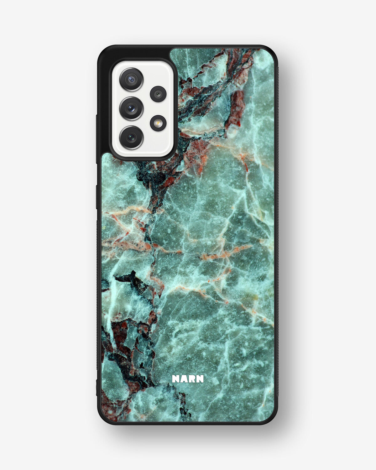 Samsung Galaxy A52 / A52s 5G Hard Case – Green Marble - View 1