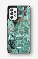 Samsung Galaxy A52 / A52s 5G Hard Case – Green Marble - View 1