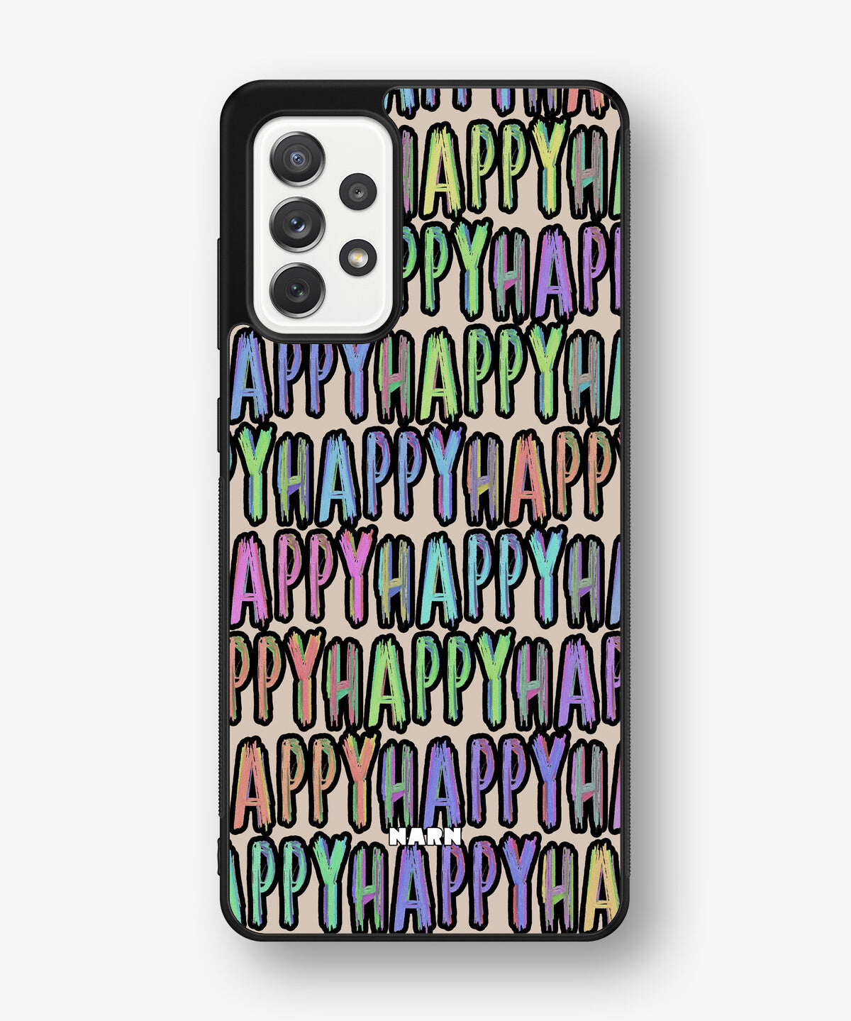 Samsung Galaxy A52 / A52s 5G Hard Case – Happy - View 1