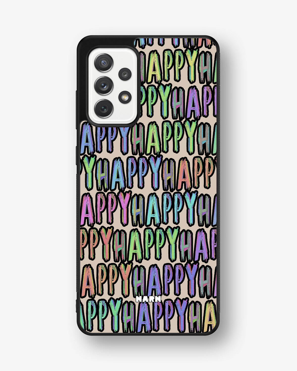 Samsung Galaxy A52 / A52s 5G Hard Case – Happy - View 1