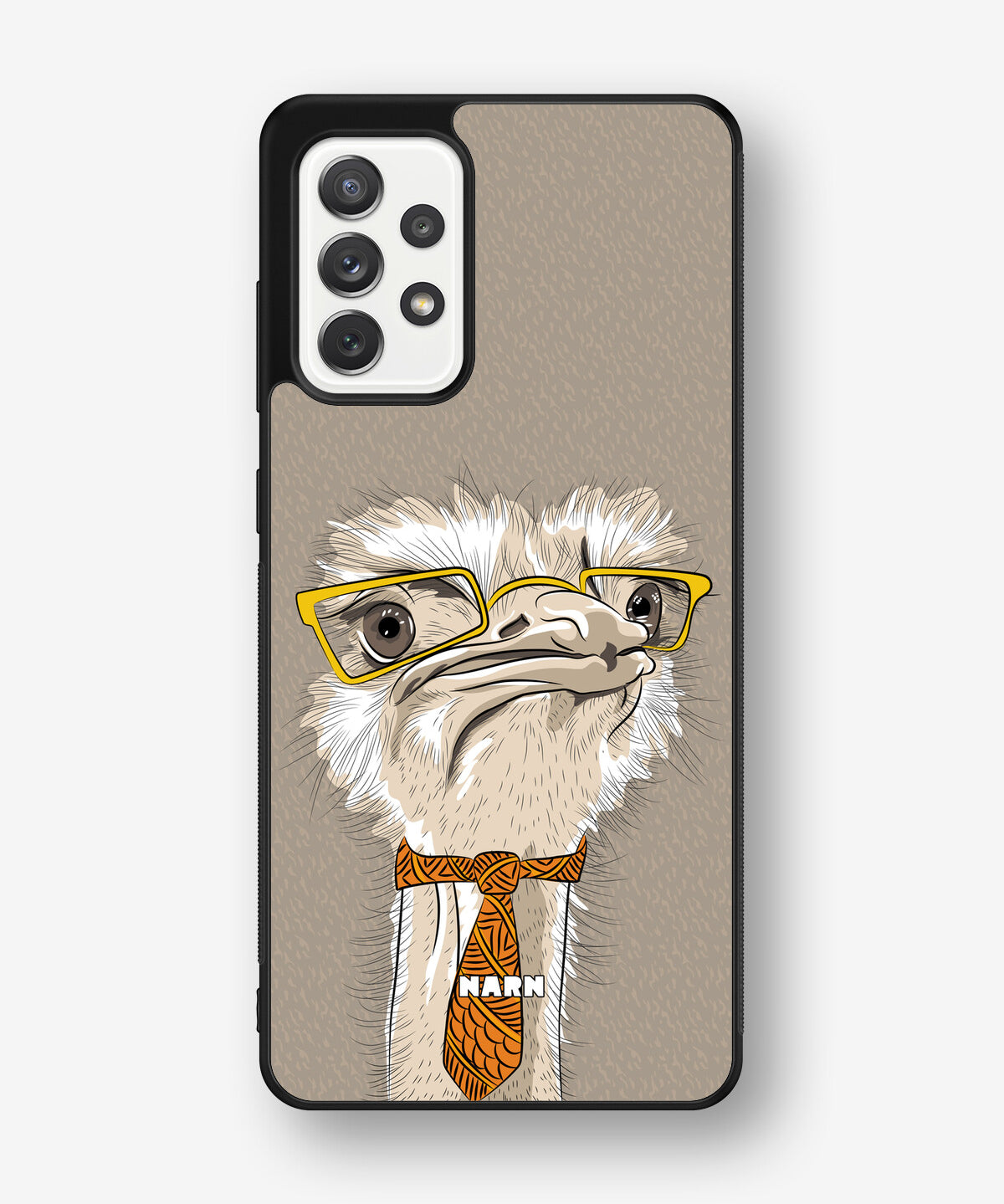 Samsung Galaxy A52 / A52s 5G Hard Case – Hipster Ostrich - View 1