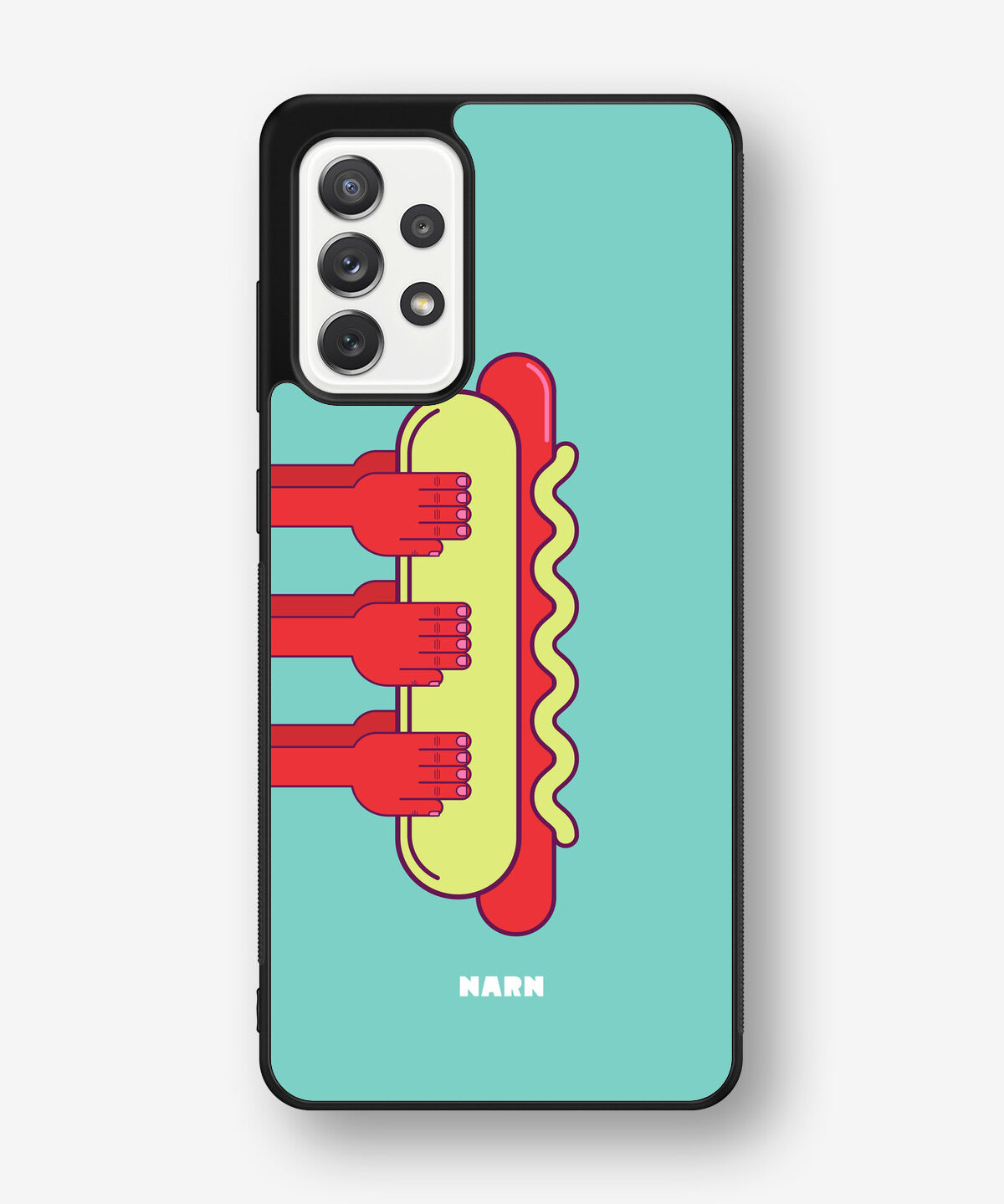 Samsung Galaxy A52 / A52s 5G Hard Case – Hot Dog - View 1