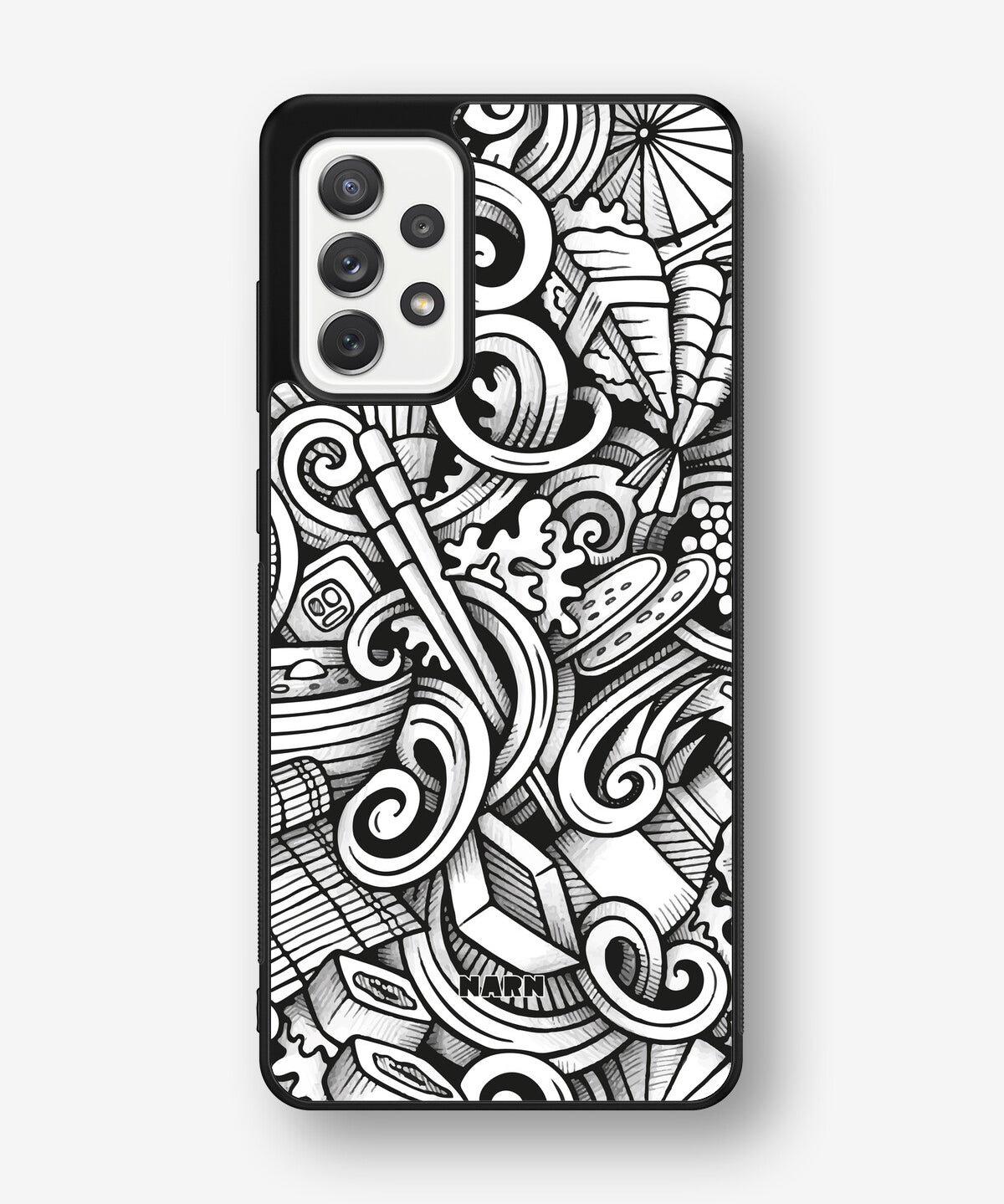 Samsung Galaxy A52 / A52s 5G Hard Case – Japanese Pattern - View 1