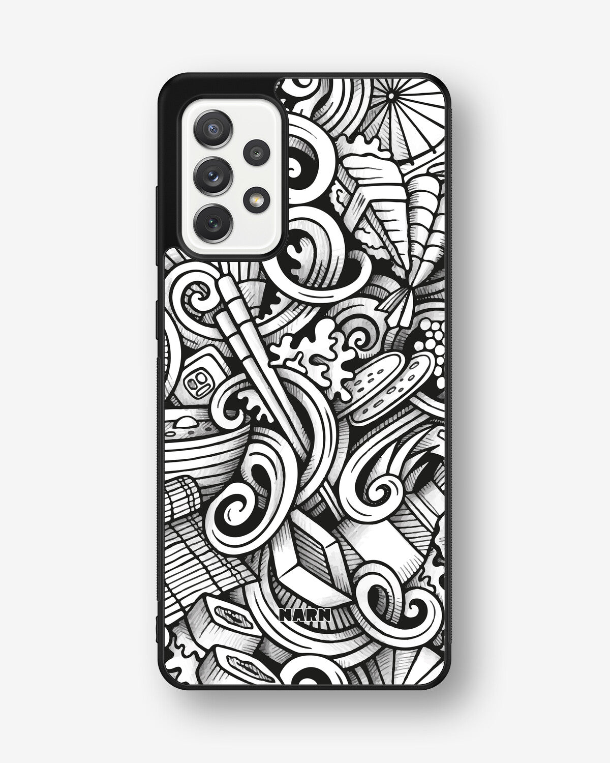 Samsung Galaxy A52 / A52s 5G Hard Case – Japanese Pattern - View 1