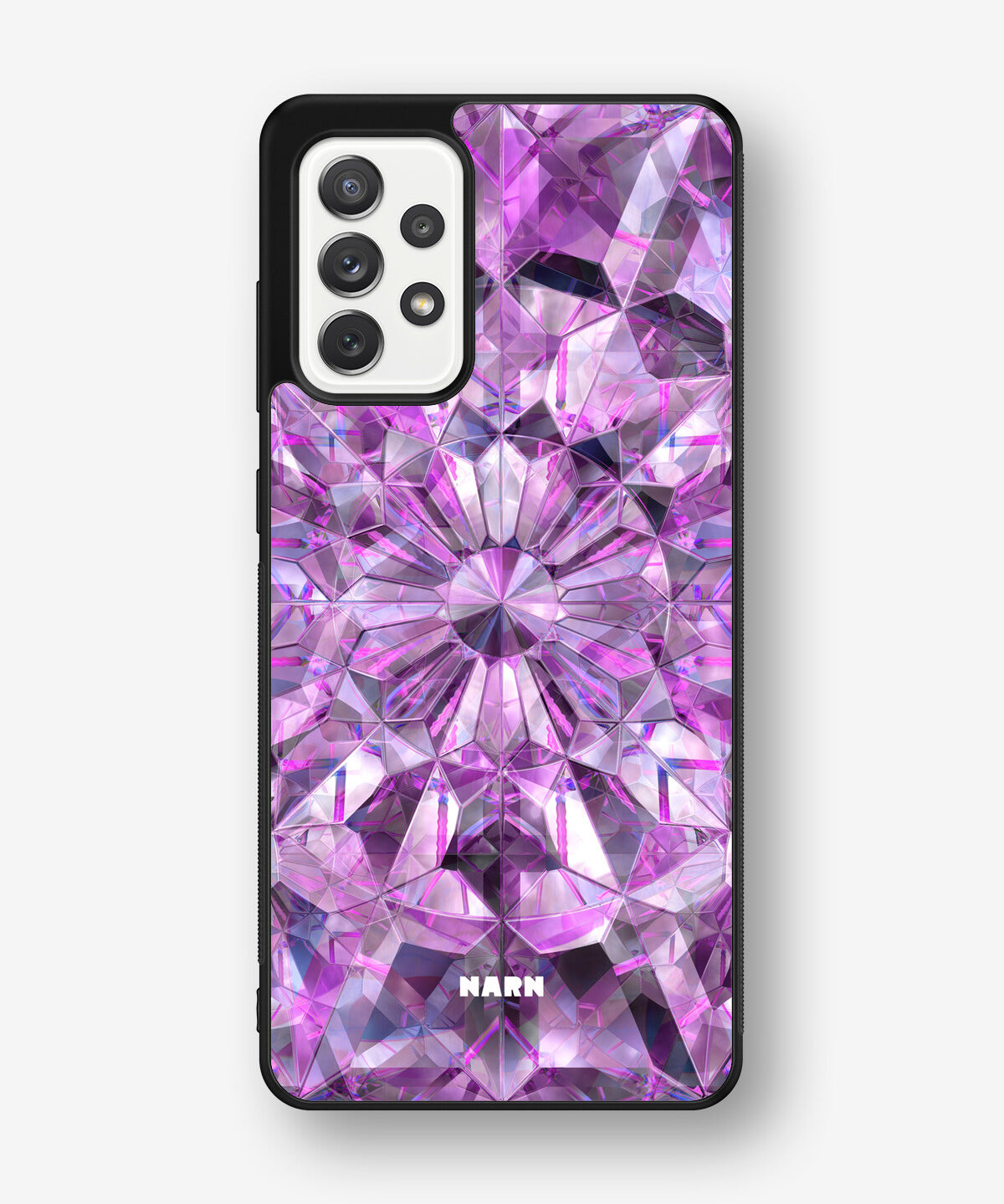 Samsung Galaxy A52 / A52s 5G Hard Case – Lavender Crystals - View 1