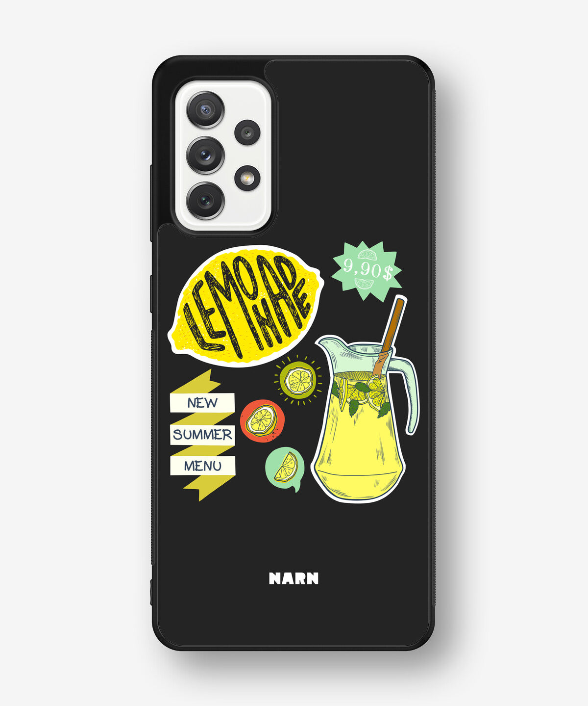 Samsung Galaxy A52 / A52s 5G Hard Case – Lemon Summer - View 1