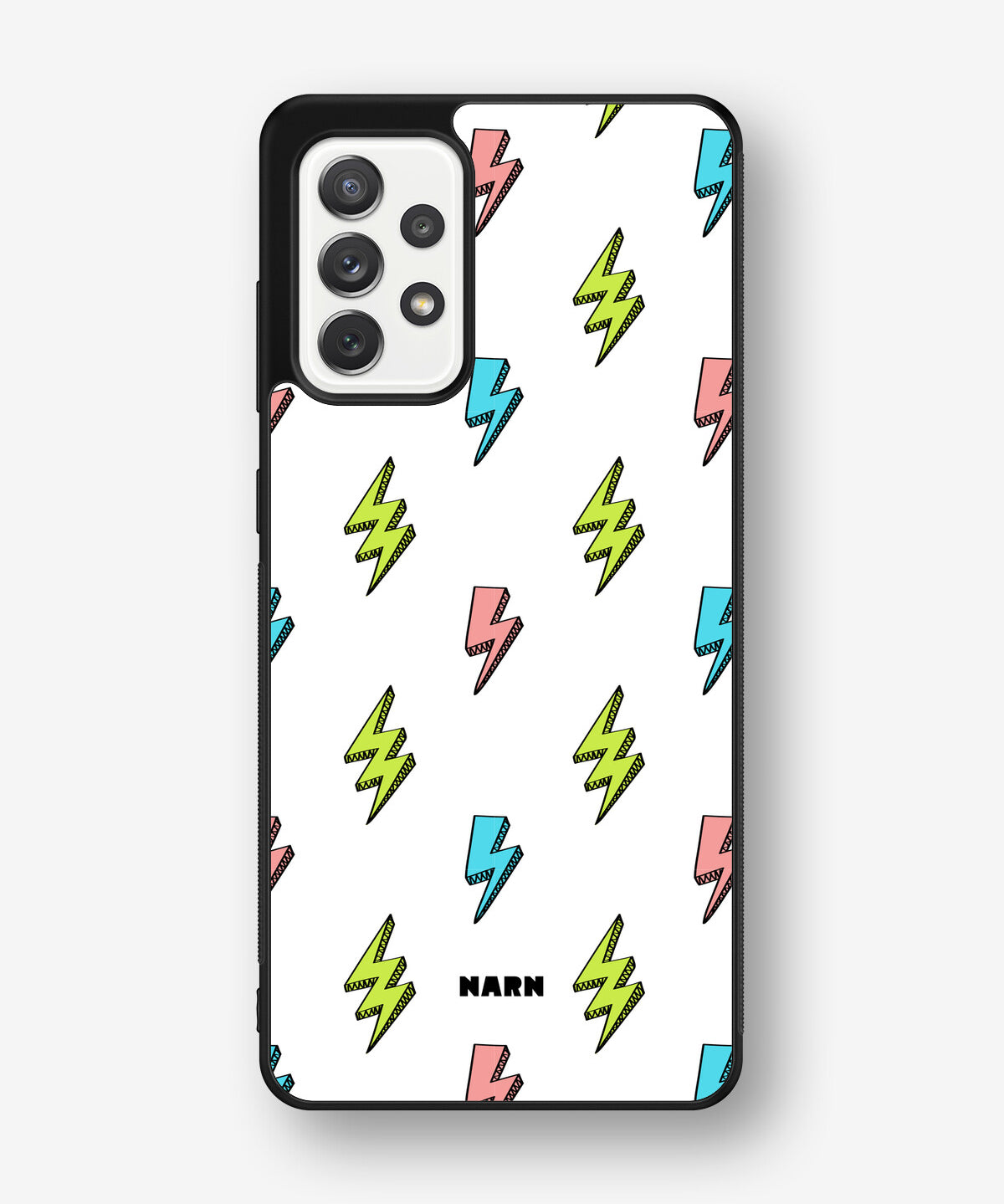 Samsung Galaxy A52 / A52s 5G Hard Case – Lightning Bolts - View 1