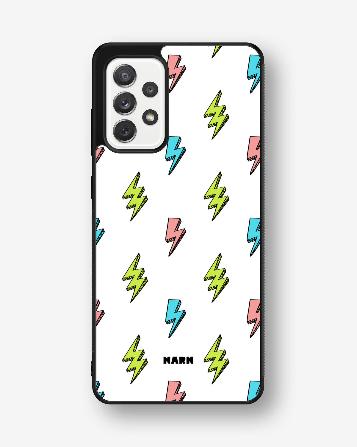 Samsung Galaxy A52 / A52s 5G Hard Case – Lightning Bolts - View 1