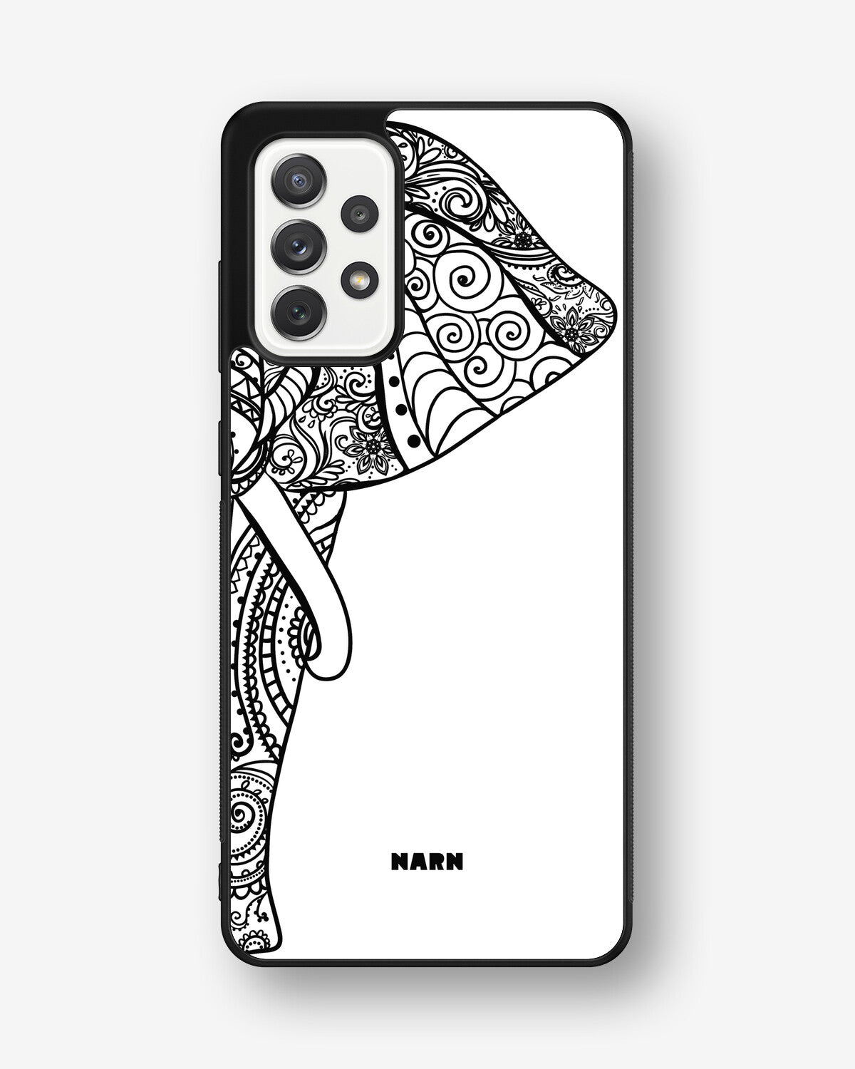 Samsung Galaxy A52 / A52s 5G Hard Case – Mandala Elephant - View 1