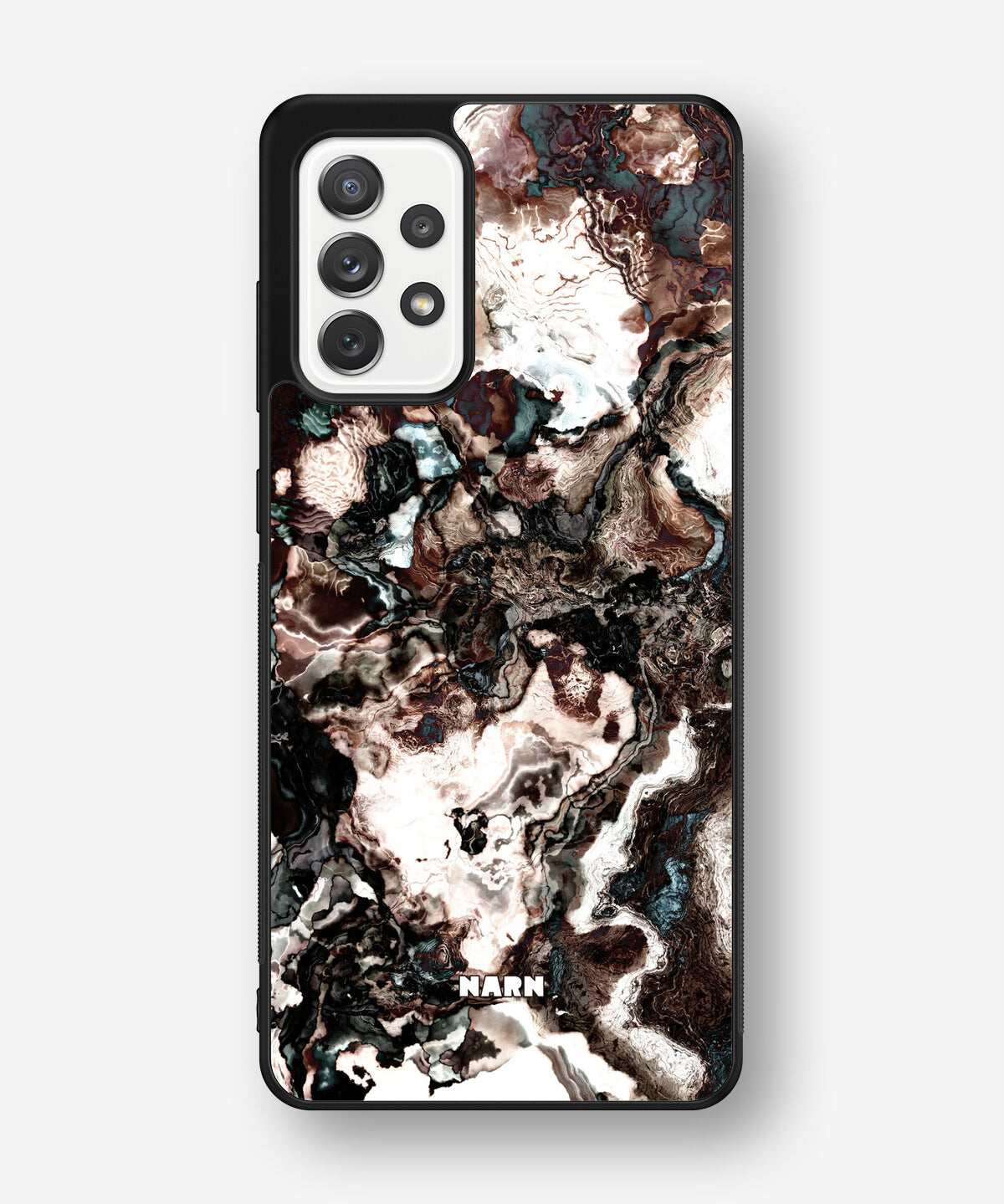 Samsung Galaxy A52 / A52s 5G Hard Case – Marble Brown - View 1