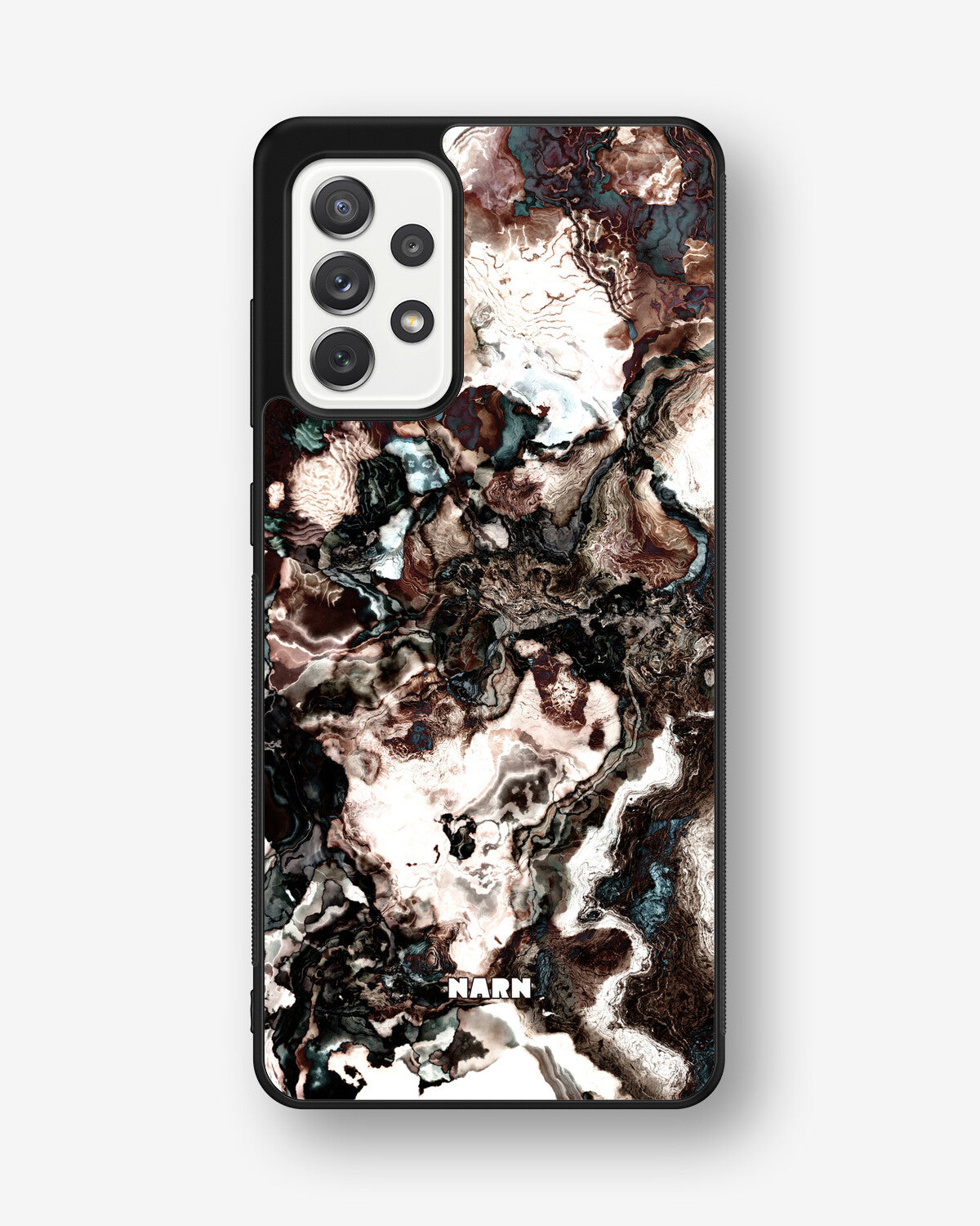 Samsung Galaxy A52 / A52s 5G Hard Case – Marble Brown - View 1