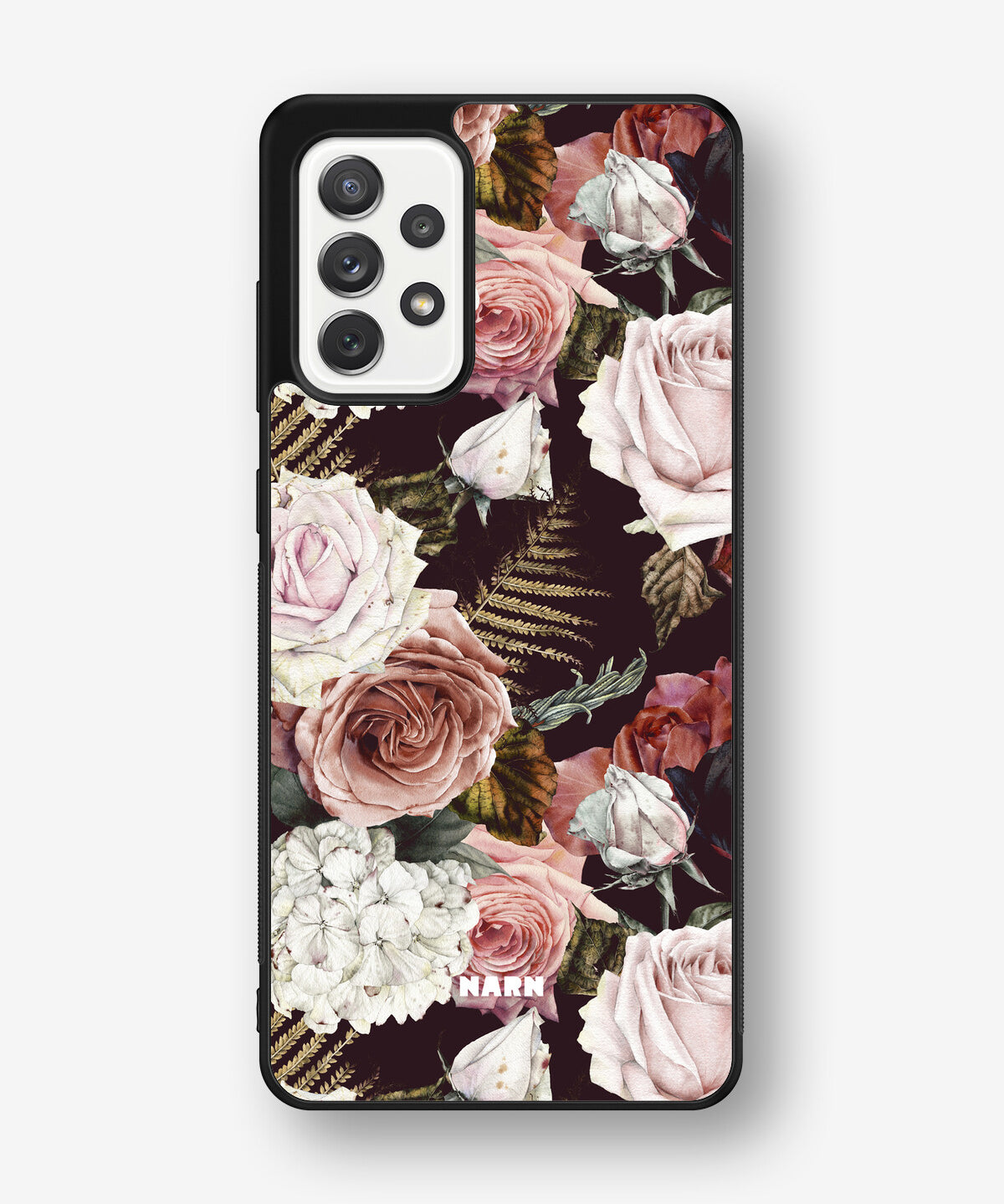 Samsung Galaxy A52 / A52s 5G Hard Case – Midnight Roses - View 1
