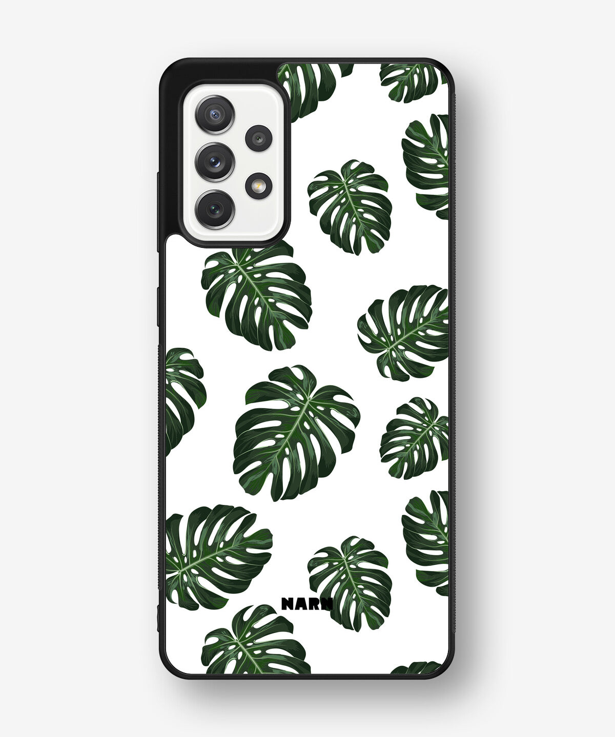 Samsung Galaxy A52 / A52s 5G Hard Case – Monstera Pattern - View 1