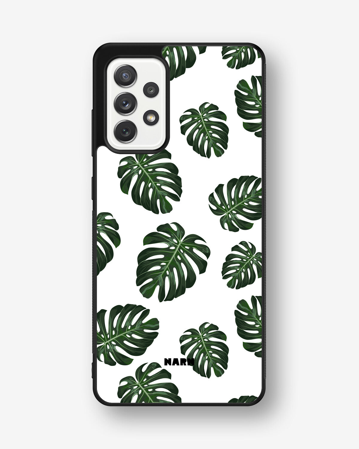 Samsung Galaxy A52 / A52s 5G Hard Case – Monstera Pattern - View 1