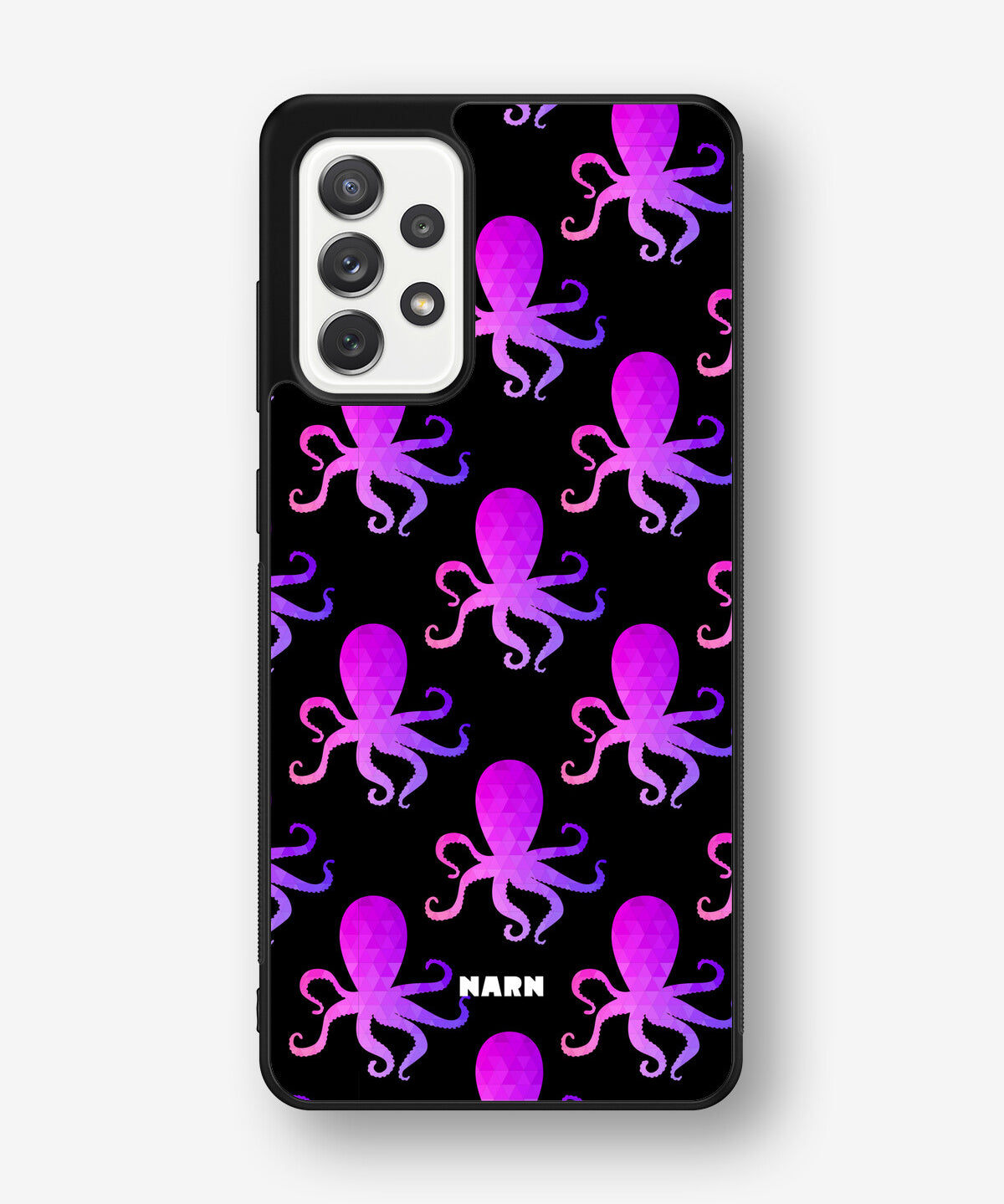 Samsung Galaxy A52 / A52s 5G Hard Case – Octopus Pattern - View 1