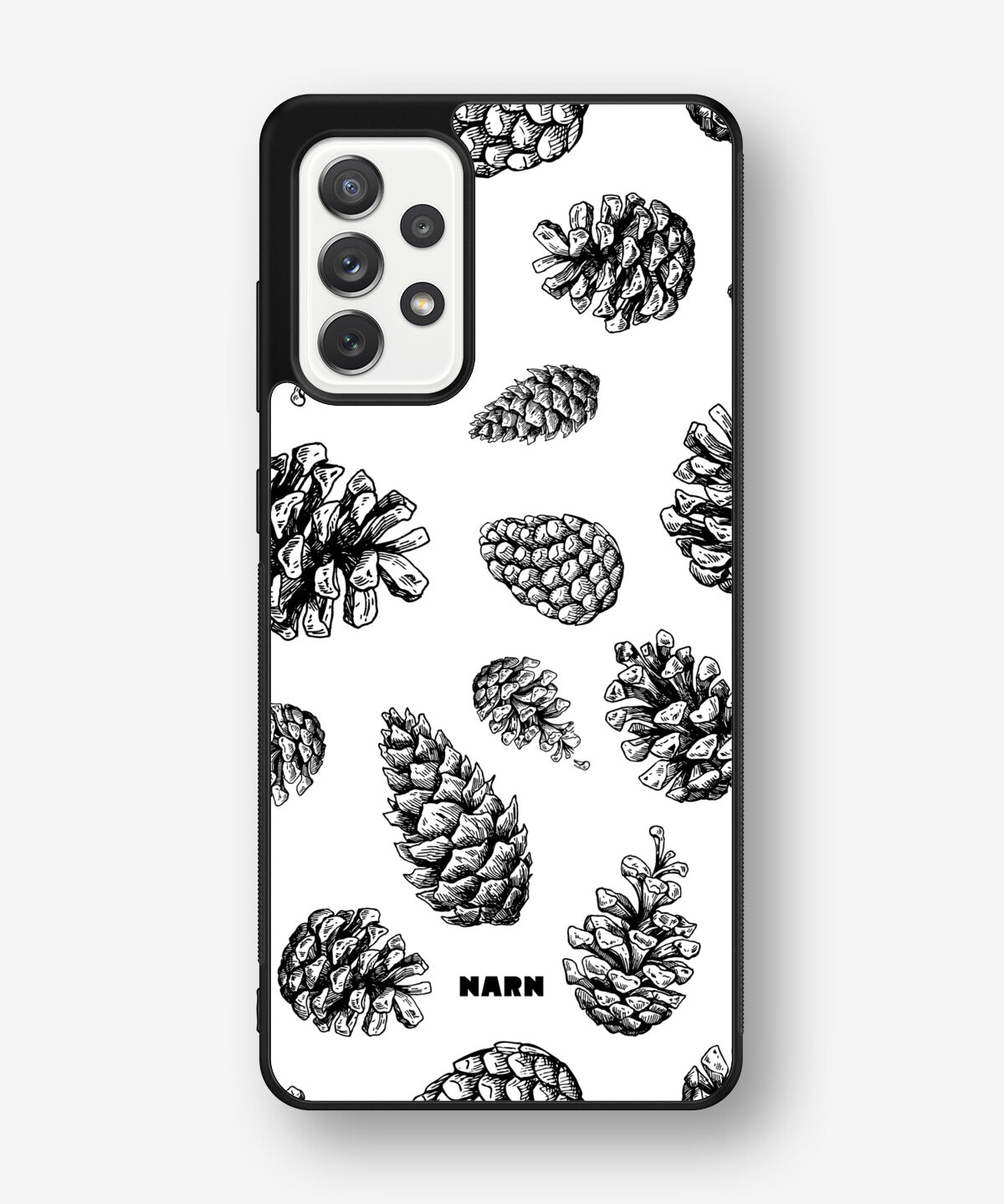 Samsung Galaxy A52 / A52s 5G Hard Case – Pine Cones - View 1