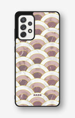 Samsung Galaxy A52 / A52s 5G Hard Case – Pink Marble Waves - View 1