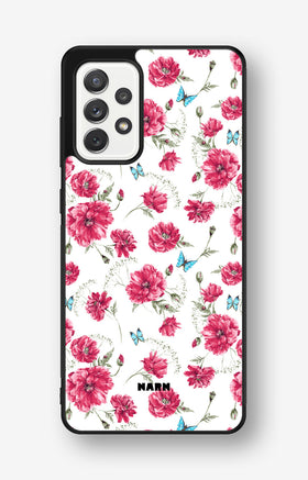 Samsung Galaxy A52 / A52s 5G Hard Case – Poppies in Bloom - View 1
