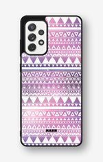 Samsung Galaxy A52 / A52s 5G Hard Case – Purple Aztec - View 1