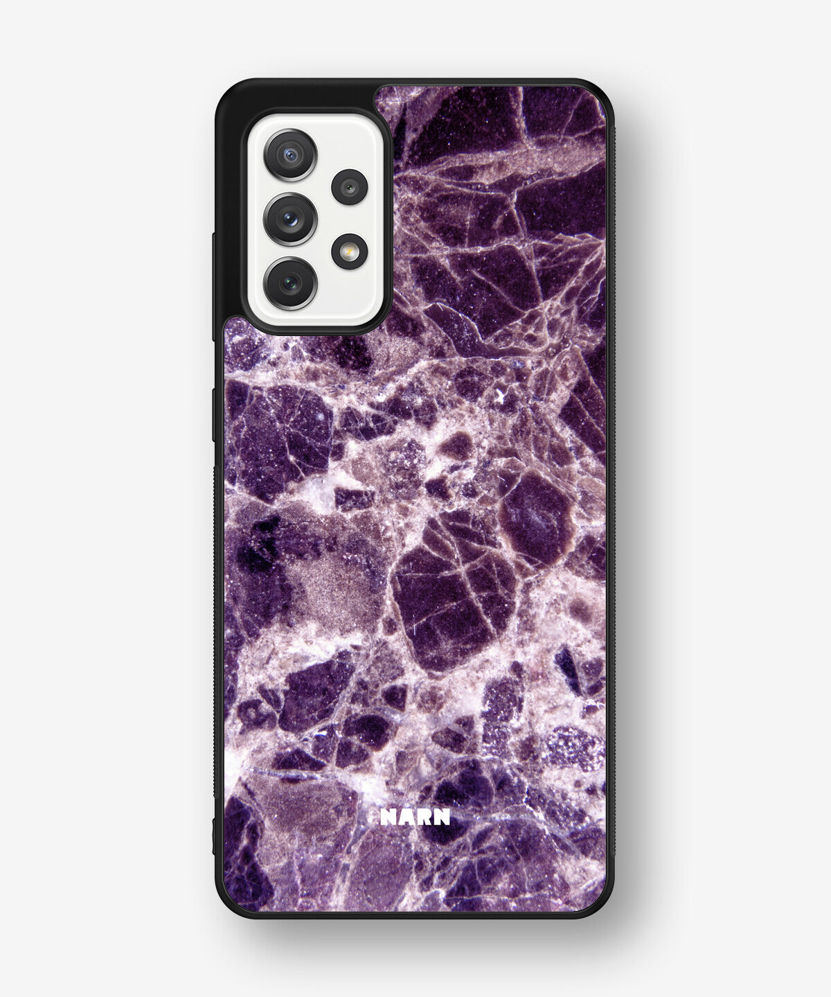 Samsung Galaxy A52 / A52s 5G Hard Case – Purple Marble - View 1