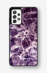 Samsung Galaxy A52 / A52s 5G Hard Case – Purple Marble - View 1