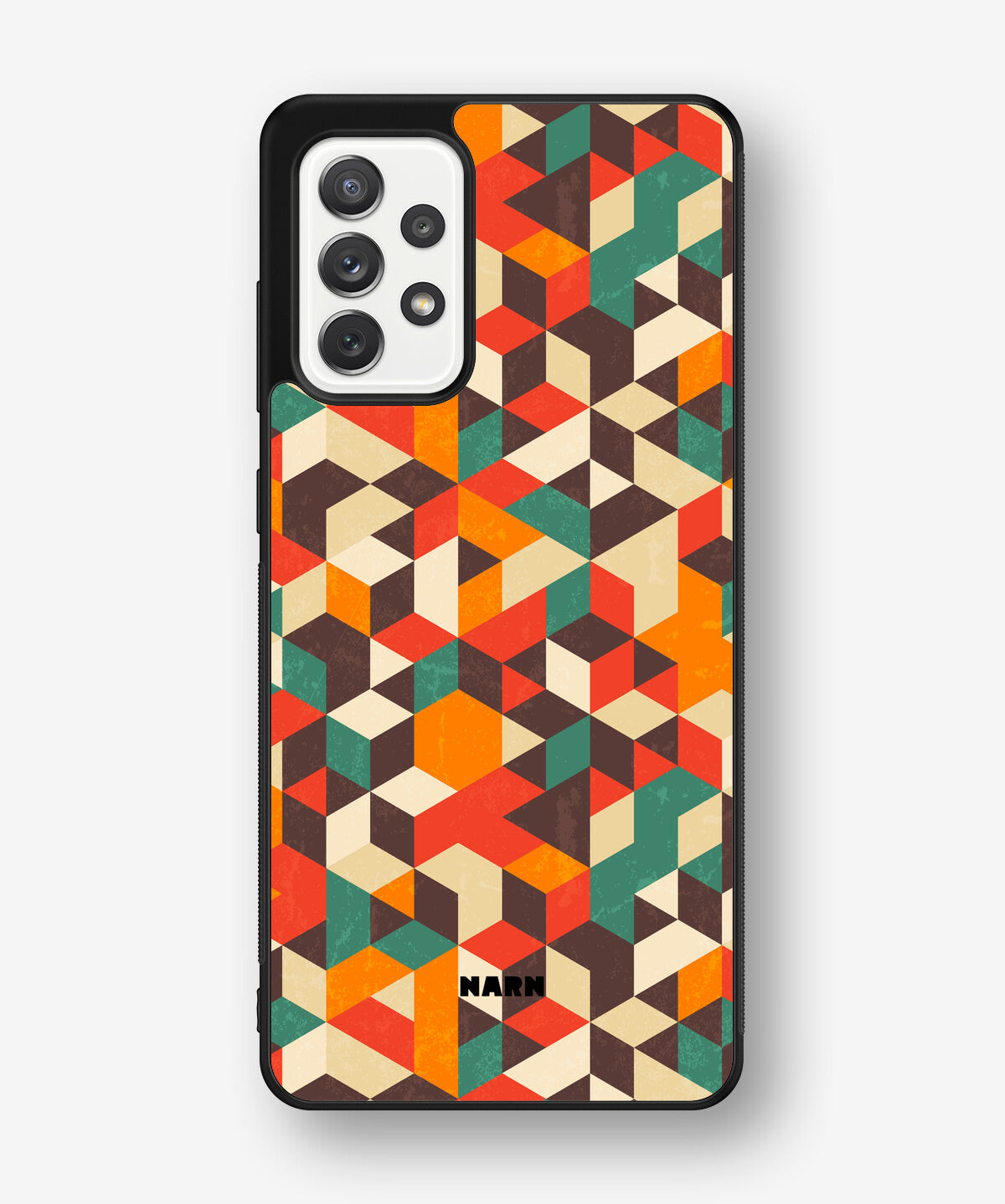 Samsung Galaxy A52 / A52s 5G Hard Case – Retro Geometric - View 1