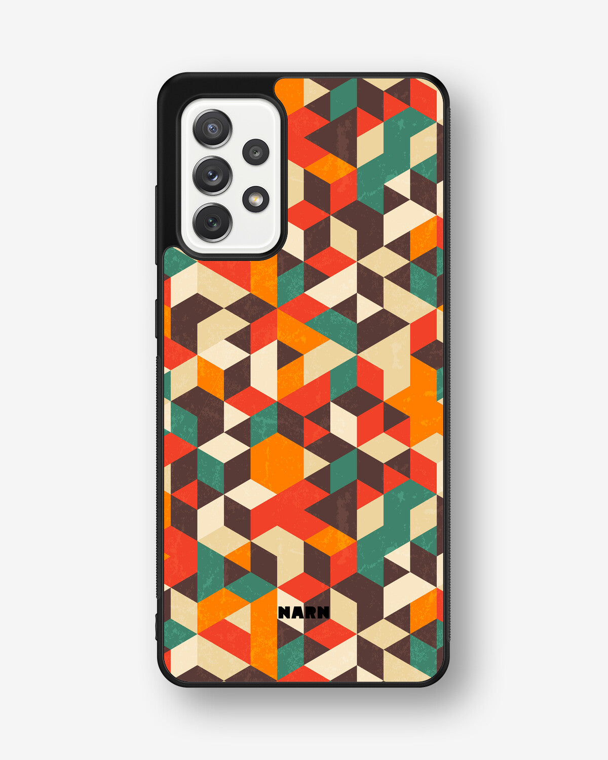 Samsung Galaxy A52 / A52s 5G Hard Case – Retro Geometric - View 1