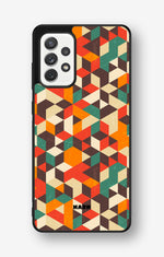 Samsung Galaxy A52 / A52s 5G Hard Case – Retro Geometric - View 1
