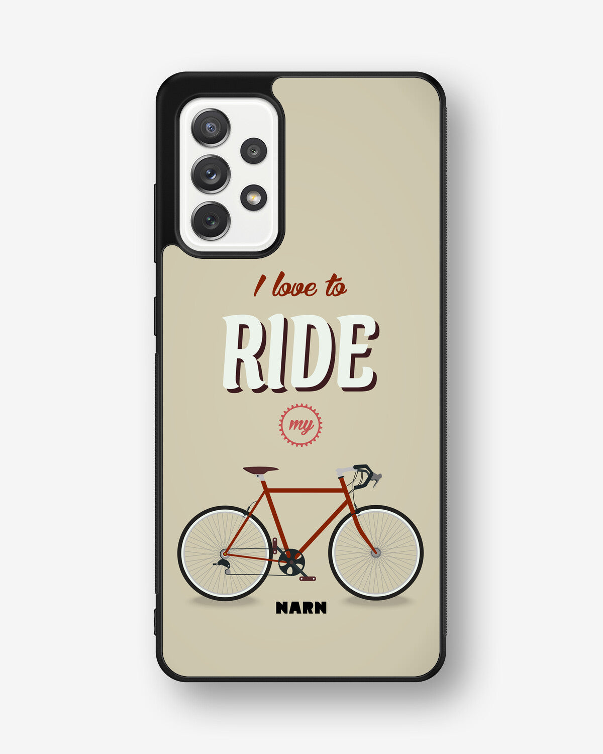 Samsung Galaxy A52 / A52s 5G Hard Case – Ride My Bicycle - View 1