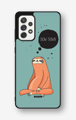 Samsung Galaxy A52 / A52s 5G Hard Case – Slow Down Sloth - View 1