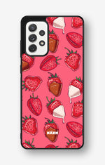 Samsung Galaxy A52 / A52s 5G Hard Case – Strawberry Chocolate - View 1