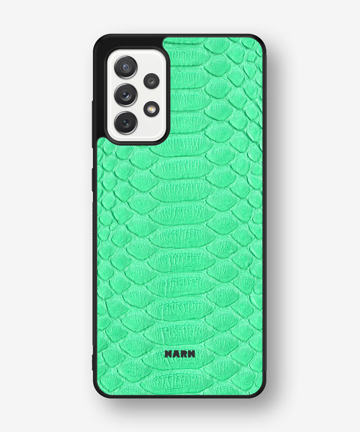 Samsung Galaxy A52 / A52s 5G Hard Case – Turquoise Snake - View 1