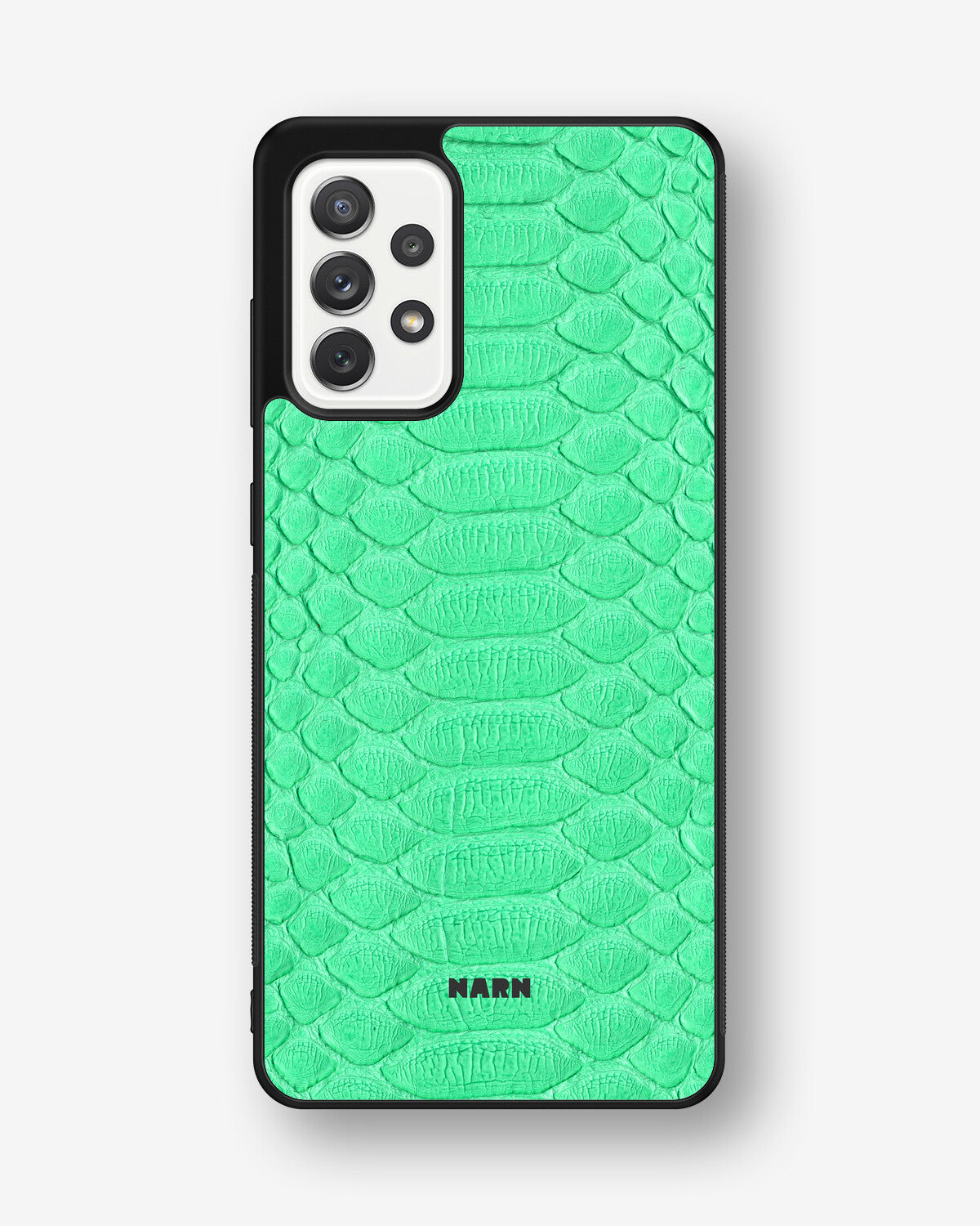 Samsung Galaxy A52 / A52s 5G Hard Case – Turquoise Snake - View 1