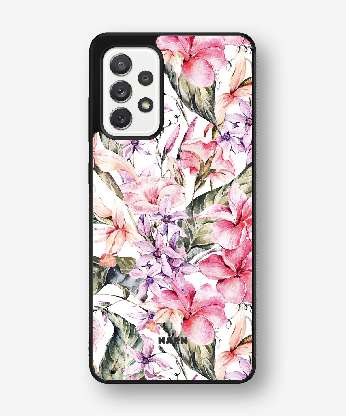 Samsung Galaxy A52 / A52s 5G Hard Case – Watercolor Flowers - View 1
