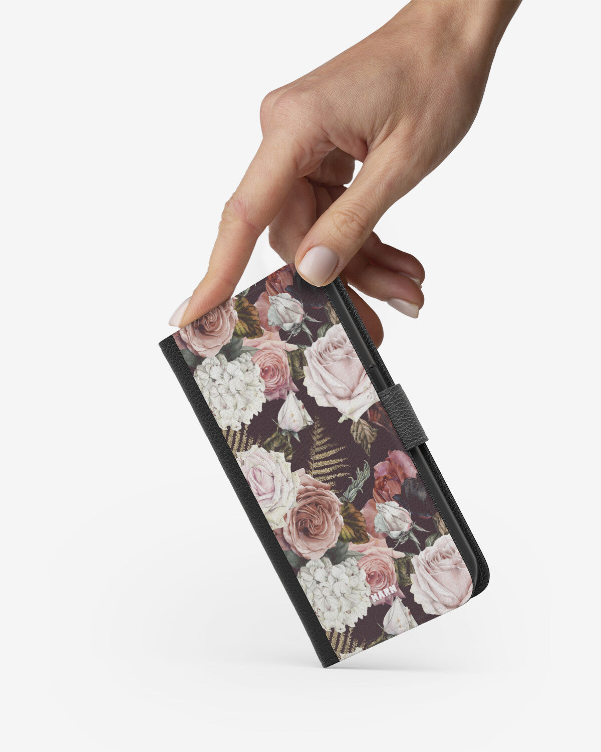 Samsung Galaxy A52 / A52s 5G Wallet Case - Midnight Roses - View 2