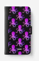 Samsung Galaxy A52 / A52s 5G Wallet Case - Octopus Pattern - View 1