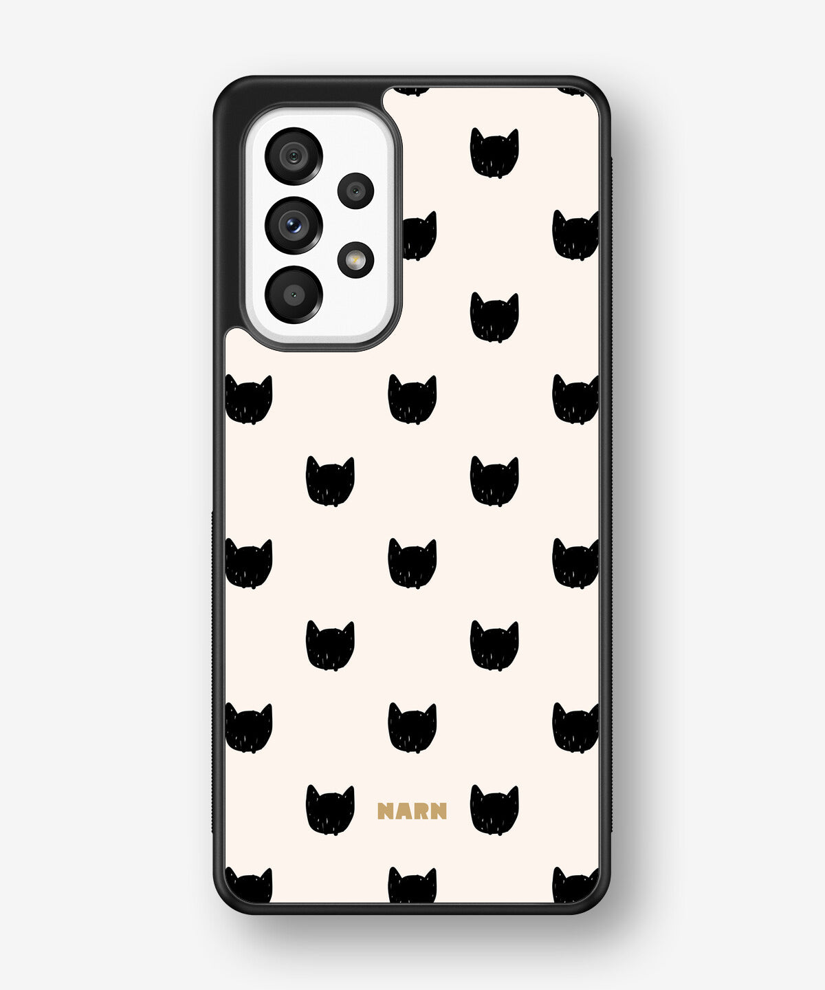 Samsung Galaxy A53 5G Hard Case – Kitty Dots - View 1