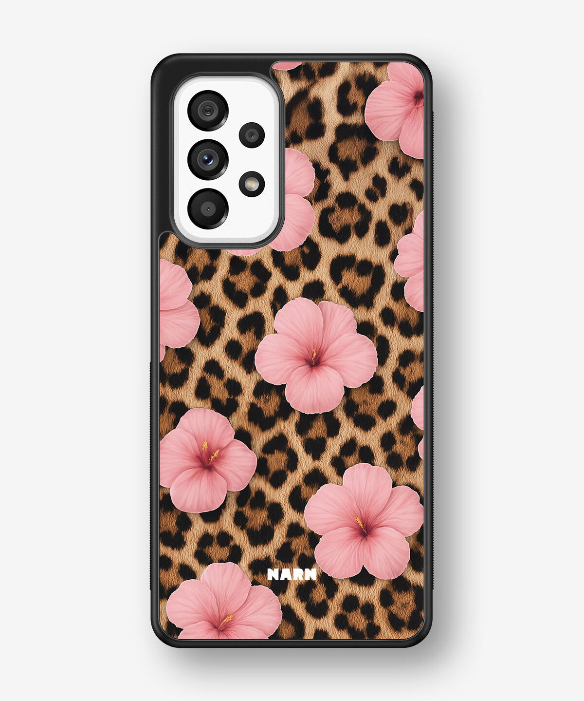 Samsung Galaxy A53 5G Hard Case – Leopard Flower - View 1