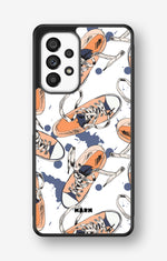 Samsung Galaxy A53 5G Hard Case – Apricot Sneakers - View 1