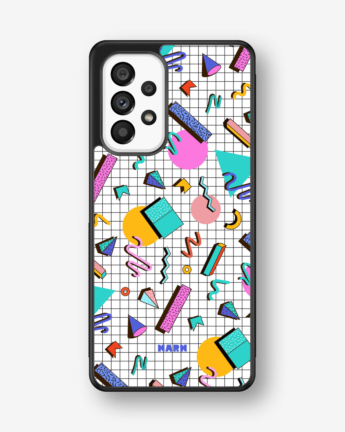 Samsung Galaxy A53 5G Hard Case – 80s Memphis - View 1