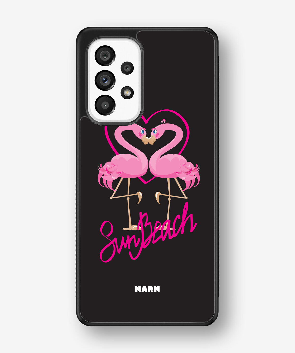 Samsung Galaxy A53 5G Hard Case – Beach Flamingo - View 1
