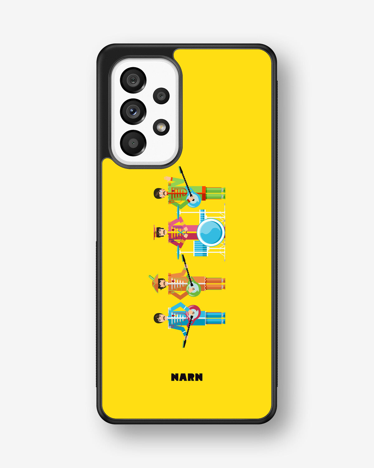 Samsung Galaxy A53 5G Hard Case – Beatles Yellow - View 1