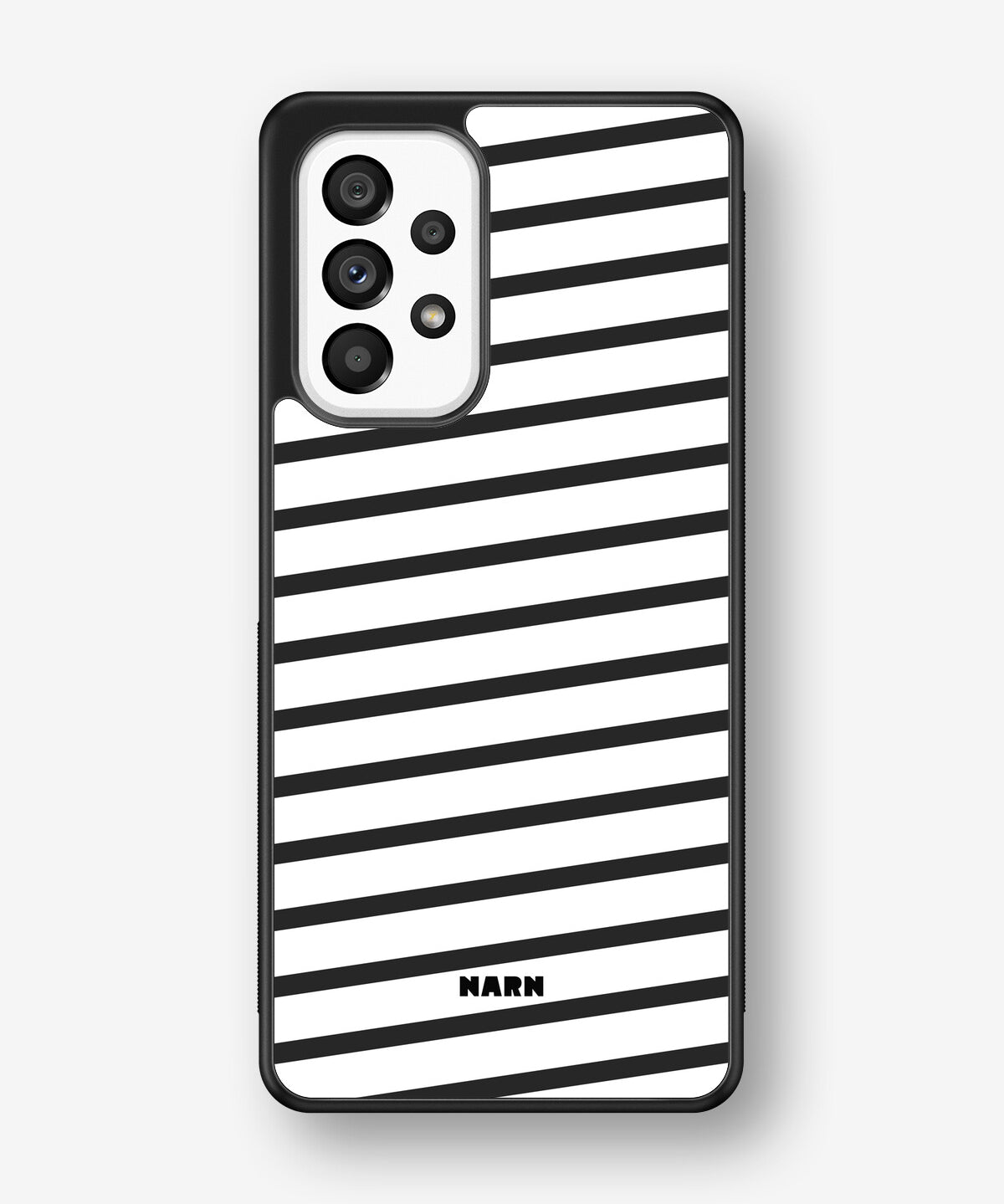 Samsung Galaxy A53 5G Hard Case – Black Stripes - View 1