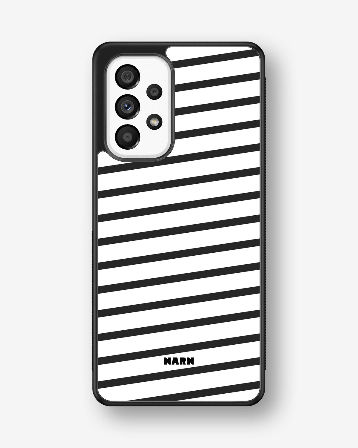 Samsung Galaxy A53 5G Hard Case – Black Stripes - View 1
