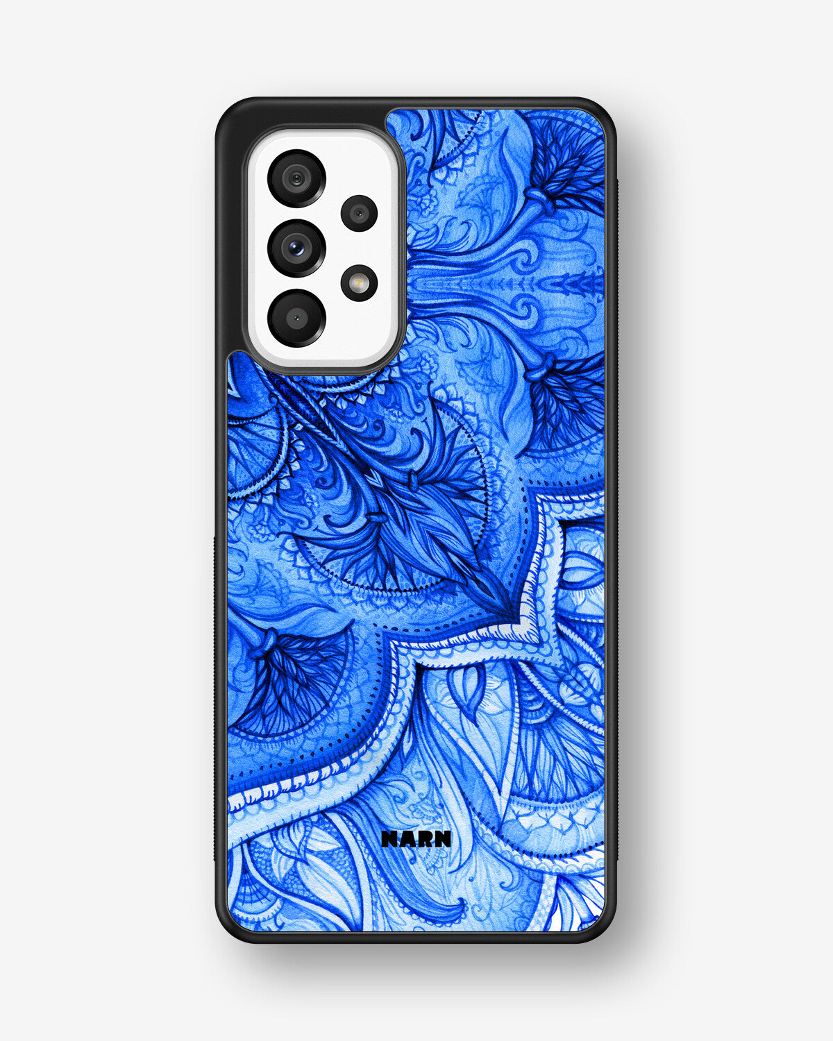 Samsung Galaxy A53 5G Hard Case – Blue Vintage - View 1