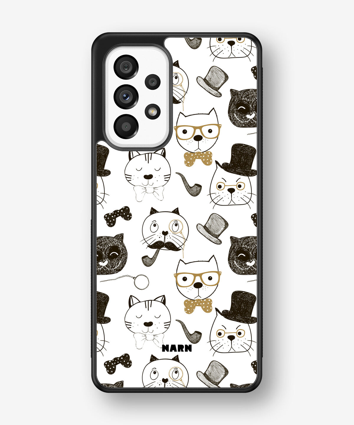 Samsung Galaxy A53 5G Hard Case – Cartoon Cats - View 1