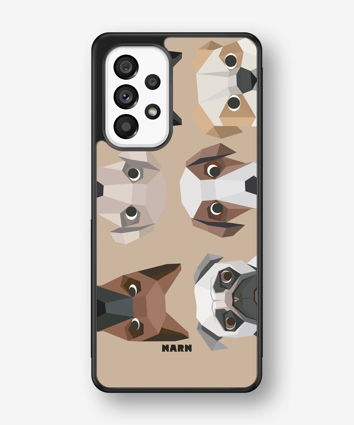 Samsung Galaxy A53 5G Hard Case – Cute Dogs - View 1