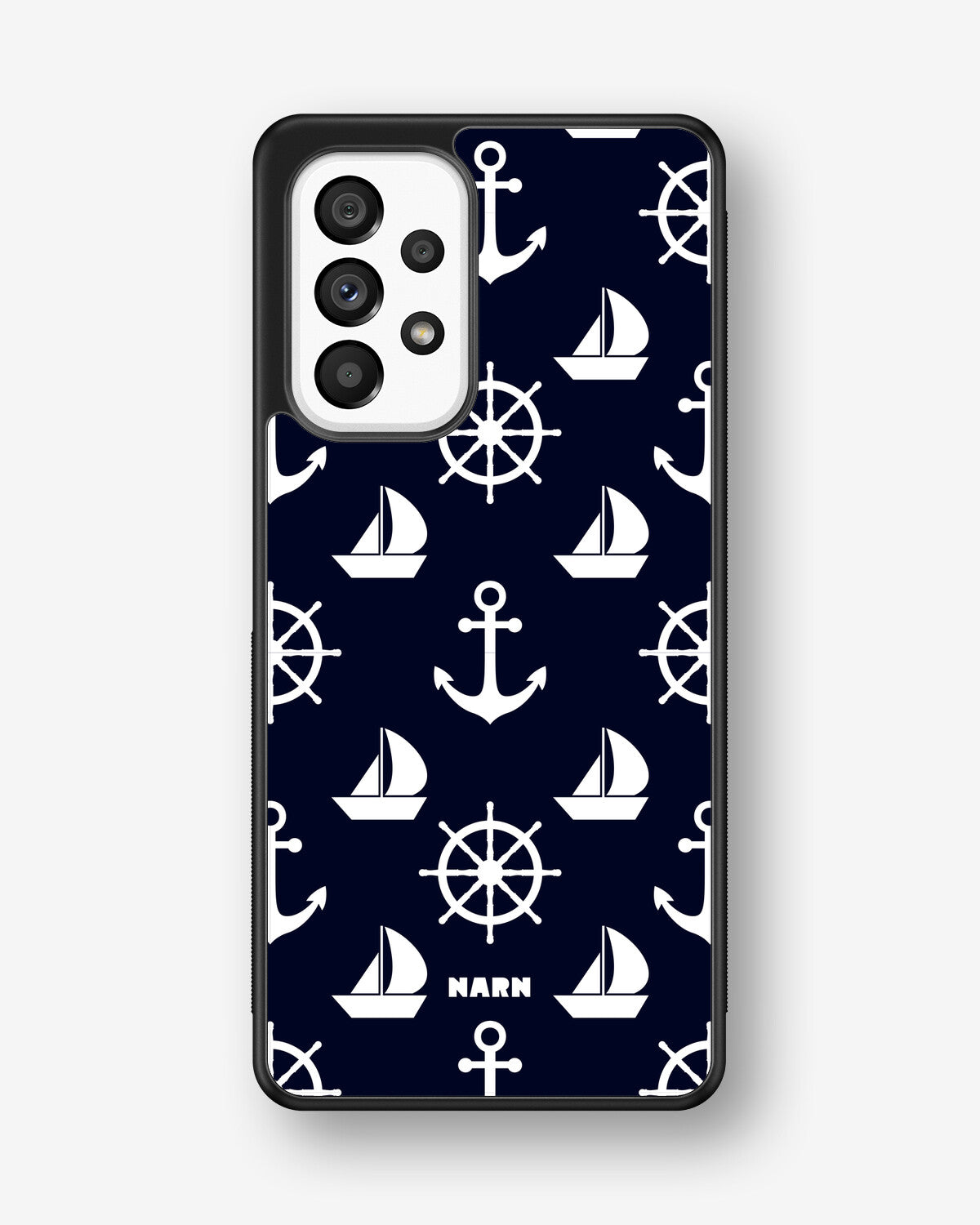 Samsung Galaxy A53 5G Hard Case – Deep Blue Voyage - View 1