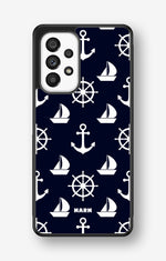 Samsung Galaxy A53 5G Hard Case – Deep Blue Voyage - View 1