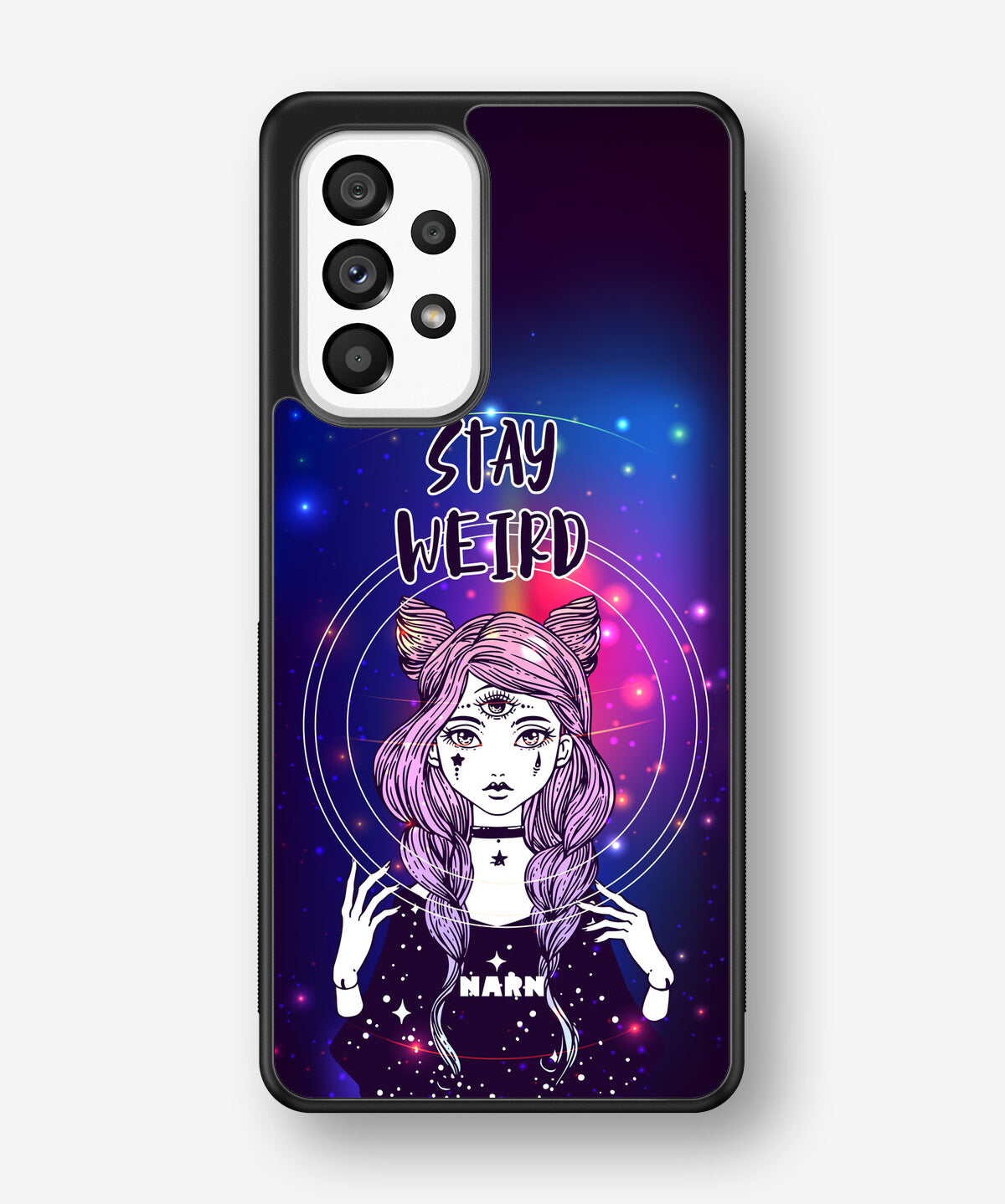 Samsung Galaxy A53 5G Hard Case – Galactic Weird - View 1